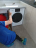 松下（Panasonic）滾筒洗衣機帶烘干洗烘一體機愛(ài)妻號全自動(dòng)上排水十公斤家用10kg大容量 烘干一體 樂(lè )聲洗衣機 81KD4 曬單實(shí)拍圖