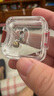 琢匠火焰紋水浪紋木紋金隔珠散珠手串配飾diy飾品珠子 木紋金隔珠（孔徑 4.2mm） 曬單實(shí)拍圖