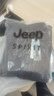 吉普（JEEP）馬甲男2025春秋季新款休閑純色無(wú)帽立領(lǐng)保暖男士搖粒絨加厚馬甲潮 灰色 2XL 曬單實(shí)拍圖