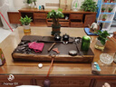 雅友 黑檀木茶盤(pán)整塊實(shí)木原木茶海茶臺功夫茶具盤(pán)層次雙魚(yú) 層次雙魚(yú)60*33*6單茶盤(pán) 曬單實(shí)拍圖