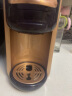 艾尔菲德（irmafreda） 胶囊咖啡机家用全自动意式便携式一键式萃取可兼容多种咖啡胶囊意式粉 暗紫 实拍图