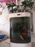 美諾魚(yú)缸客廳免換水家用中小型智能1.2米雙圓形靠墻大型背濾金龍魚(yú)缸 白冰花【高清玻璃+顯示屏+魚(yú)缸大禮包】 80*50*138 曬單實(shí)拍圖