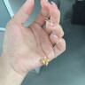 中國黃金（CHINA GOLD）在逃公主黃金項鏈女士99足金蝴蝶結(jié)吊墜七夕情人節(jié)禮物送女朋友 足金蝴蝶結(jié)掛墜+18k金鏈【紀(jì)念品】 曬單實拍圖