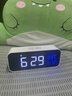 琪特鬧鐘學(xué)生專用起床神器智能2025新款數(shù)字多功能電子鐘叫醒時鐘掛鐘 米白色-炫光升級版 長方形 曬單實拍圖