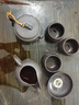 唐豐紫砂功夫茶具套裝家用輕奢高檔西施茶壺茶杯蓋碗辦公泡茶整套禮物 紫韻漢瓦壺 9頭 曬單實(shí)拍圖