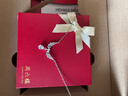 周六福（ZLF） S925銀飾項鏈女天使的翅膀時(shí)尚小眾百搭鏈墜送禮 鏈墜鏈長(cháng)40+5cm 曬單實(shí)拍圖