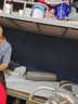 魅航軒墊腳枕亞麻麻圓柱抱枕瑜伽抱枕糖果枕圓形長(cháng)條枕靠枕腿美容院墊腳 煙灰色 15*60CM(腳枕  護頸枕 美容床枕） 曬單實(shí)拍圖
