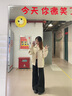 DXOT美拉德美式復(fù)古皮衣夾克女士外套2025新款春秋款oversize百搭外套 杏色 M 建議90-105斤 曬單實(shí)拍圖