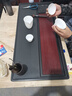 茇舍窯德國電木茶盤(pán)家用高檔功夫茶具整塊烏金石盤(pán)排水茶臺茶托盤(pán)套裝 和順.自然烏金石+電木茶盤(pán) 80*37cm 曬單實(shí)拍圖