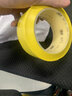 3M警示膠帶471PVC地面標識無(wú)痕耐磨防水 5S管理車(chē)間地板斑馬線(xiàn)膠帶 黃色 100mm*33m 曬單實(shí)拍圖