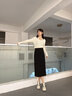 MARY JSTNI小白鞋子女2025新款厚底內(nèi)增高春夏女鞋薄款透氣百搭運動休閑板鞋 HK930楊冪同款 皮面單里 四季款 38 曬單實拍圖