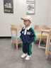 mlgt kids童裝兒童套裝春秋新款男孩寶寶休閑衛(wèi)衣男童小童運(yùn)動兩件套 藏青色套裝【春秋款】 90 cm 曬單實(shí)拍圖