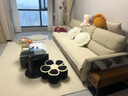 諾雪絲曼 ins北歐摩洛哥流蘇圓形蒲團(tuán)毛線沙發(fā)抱枕球靠墊可愛毛絨靠枕坐墊 向陽花抱枕含芯-土黃 45*45cm含芯 曬單實(shí)拍圖