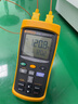福祿克（FLUKE）F51-II 手持接觸式測溫儀測溫計數字測溫儀 F54-IIB雙通道接觸式測溫表 曬單實(shí)拍圖