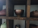 君之福鐵胎建盞茶杯彩金油滴天目盞主人杯大號(hào)單杯茶碗茶具陶瓷品茗杯子 彩金手握盞/藍(lán)色 曬單實(shí)拍圖