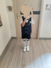 GOKU男童禮服馬甲套裝小花童男孩主持人兒童西裝鋼琴演出寶寶周歲西服 深藍(lán)色 130 建議體重43-50斤 曬單實拍圖