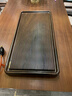 石間說(shuō)烏檀木茶盤(pán)實(shí)木茶盤(pán)整塊原木家用簡(jiǎn)約大小號茶臺辦公室茶具托盤(pán) 流蘇60*30*4.5CM 曬單實(shí)拍圖