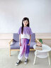 小豬彼特女童夏裝2025新款兒童短袖套裝時髦洋氣夏季中大童運(yùn)動服12歲女孩 9881漸變色+5726漸變紫 【套裝】 170 cm 曬單實(shí)拍圖