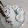 瓷都窯火景德鎮陶瓷茶具套裝家用提梁壺現代簡(jiǎn)約青瓷泡茶壺茶杯茶盤(pán)大容量 豆青釉：提梁壺茶盤(pán)8件套 曬單實(shí)拍圖