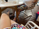 黑瑪（Hotmarzz）拖鞋男士防滑人字拖休閑夾腳沙灘拖鞋夏季外穿夾趾拖涼拖鞋 杏色 44 (283mm) 曬單實(shí)拍圖