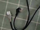 正昌立博  多星鍋平口電源線4000W電鍋水壺煎炒鍋三孔連接線一字平頭插頭線 4000W大功率膠頭 1.5m 曬單實(shí)拍圖