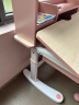 京东京造儿童学习桌椅 实木学习桌 儿童书桌椅套装 写字桌80cm小户型粉 实拍图