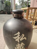 君翔 景德鎮陶瓷酒壇10斤50斤帶龍頭酒瓶密封帶蓋釀酒泡酒具雕刻工藝 50斤裝雕刻荷花無(wú)孔 曬單實(shí)拍圖
