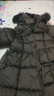 G.DUCKKIDS小黃鴨女童棉服冬裝新款兒童加厚棉襖外套大童女孩洋氣大毛領(lǐng)棉衣 黑色 120 尺碼5~6歲【110-120cm】 曬單實(shí)拍圖