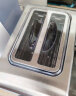 东菱（Donlim）全不锈钢烤机身面包机 多士炉 烤面包机 宽槽吐司机 DL-8117 实拍图