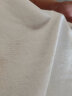 唐狮夏季新款t恤男短袖纯色圆领男装宽松港风潮流白色打底衣多穿 漂白 M 实拍图