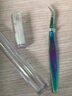 VETUS 19款炫彩MJP系列高精密不銹鋼美容鑷子 山茶花專業(yè)開花嫁接睫毛鑷子 彎頭海豚夾金羽夾 19年炫彩金羽夾（MCS-20） 曬單實(shí)拍圖