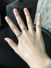 迪梵希四葉草999純銀戒指高級一對情侶對戒告白結(jié)婚生日七夕禮物送女友 999銀四葉草情侶對戒 曬單實拍圖