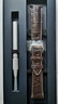 浪琴（LONGINES）名匠系列 男士鱷魚皮表帶+精鋼鍍銠折疊扣L682109818  曬單實(shí)拍圖