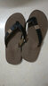 LBEL人字拖男夏季防滑沙灘涼拖鞋韓版個(gè)性拖鞋男 棕色 L碼（適用于43-44） 曬單實(shí)拍圖