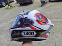 SHOEI X15頭盔日本原裝進(jìn)口X14全盔跑盔男女騎士機車(chē)摩托車(chē)四季賽道盔 X15【招財貓】透明鏡片 日本進(jìn)口 XL（建議60-62頭圍） 曬單實(shí)拍圖