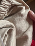 娟的絹春季棉麻禪意茶服寬松瑜伽復(fù)古純色中國風(fēng)女燈籠褲長褲休閑女褲 原麻 S 身高158-162cm 曬單實(shí)拍圖