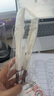 風和日麗風和日麗食品夾塑料蛋糕夾蔬菜水果夾廚房夾子自助餐不銹鋼燒烤夾 MY73025//乳白 8寸 曬單實拍圖