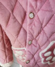 丰腾世家睡衣女士冬季三层加厚夹棉珊瑚绒保暖甜美可爱秋冬款家居服中长款 9907橘红 L码（建议160-165cm/95-115斤） 实拍图