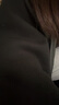 真維斯（JEANSWEST）連帽開(kāi)衫衛衣中性風(fēng)重磅潮牌青少年春秋外套簡(jiǎn)約休閑男女同款帽衫 黑色（加絨款） L (推薦110-125斤) 曬單實(shí)拍圖