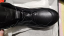 Cho Jung休閑皮鞋男士加棉增高厚底高幫鞋馬丁戶外運(yùn)動(dòng)鞋男冬季高邦老爹鞋 加棉黑色 41 曬單實(shí)拍圖