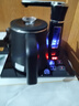 容聲全自動(dòng)上水電熱水壺電茶壺燒水壺茶臺一體茶具套裝電茶爐304不銹鋼自動(dòng)上水器泡茶壺 0.8L 黑色雙層包膠防燙-定量加水 曬單實(shí)拍圖