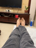 在禮夏季休閑運動(dòng)短褲三分褲男士外穿高端休閑跑步速干可下水沙灘褲 孔雀藍 L 曬單實(shí)拍圖