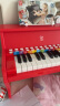 Hape电子琴儿童玩具 25键木质多功能灯光教学电子琴2-3-6周岁 25键 声光教学桌面钢琴红色 E0628 晒单实拍图