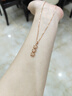 明牌珠寶18K金彩金時(shí)尚星星吊墜星花怒放項墜掛件女CSC0069定價(jià) K紅單吊墜 約0.48-0.62克 曬單實(shí)拍圖