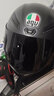 摩之星適用AGV/K1/K1S鏡面K5S K3SV鏡片K5防霧日夜通用電鍍夜視極光機車 K1/K3SV/K5S黑茶 曬單實拍圖
