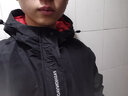 遙渠 棉衣男士外套新款冬季男裝棉服潮牌冬裝男裝棉襖潮流鹿皮絨上衣 黑色 L 曬單實(shí)拍圖