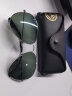 雷朋（RayBan） 雷朋太阳镜飞行员酷炫潮流彩膜反光镜面护目镜0RB3025可定制 003/40银色镜框灰色反光镜片 尺寸62 实拍图