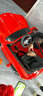 嬰兒童電動(dòng)車(chē)四輪遙控汽車(chē)可坐搖擺4輪寶寶童車(chē)小孩玩具車(chē)可坐人 【鋰電瓶】保時(shí)紅色+自駕+遙控+ 搖擺+藍牙音樂(lè ) 曬單實(shí)拍圖