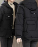 啄木鳥棉服女短款2025年新款韓版寬松棉襖面包服棉衣女冬季外套 克萊因藍(lán) M 105斤以下 曬單實(shí)拍圖