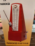 NIKKO日本尼康节拍器进口机芯钢琴考级专用吉他古筝架子鼓乐器通用 经典款-大红色 实拍图